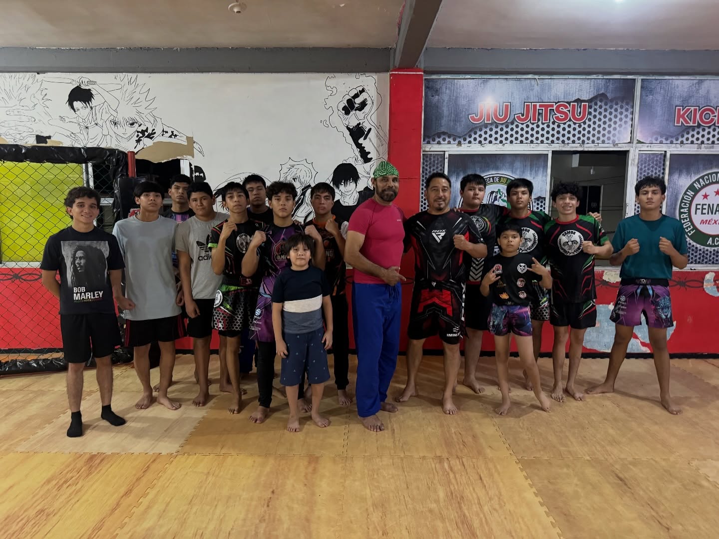 Exámenes de MMA y Jiu Jitsu para alumnos Club Samoa
