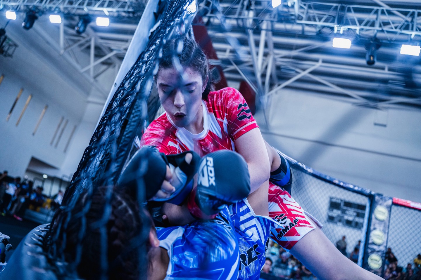 Valeria entrenando en Club Samoa